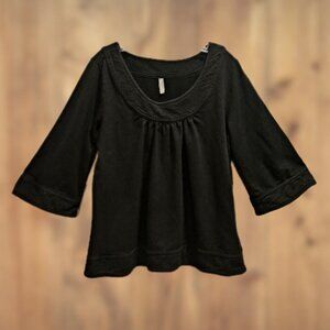Old Navy Black Baby Doll Top - XL